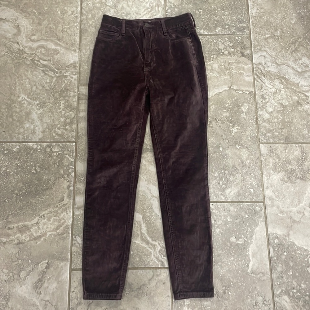 Free People Corduroy Skinny Pants Sz 27